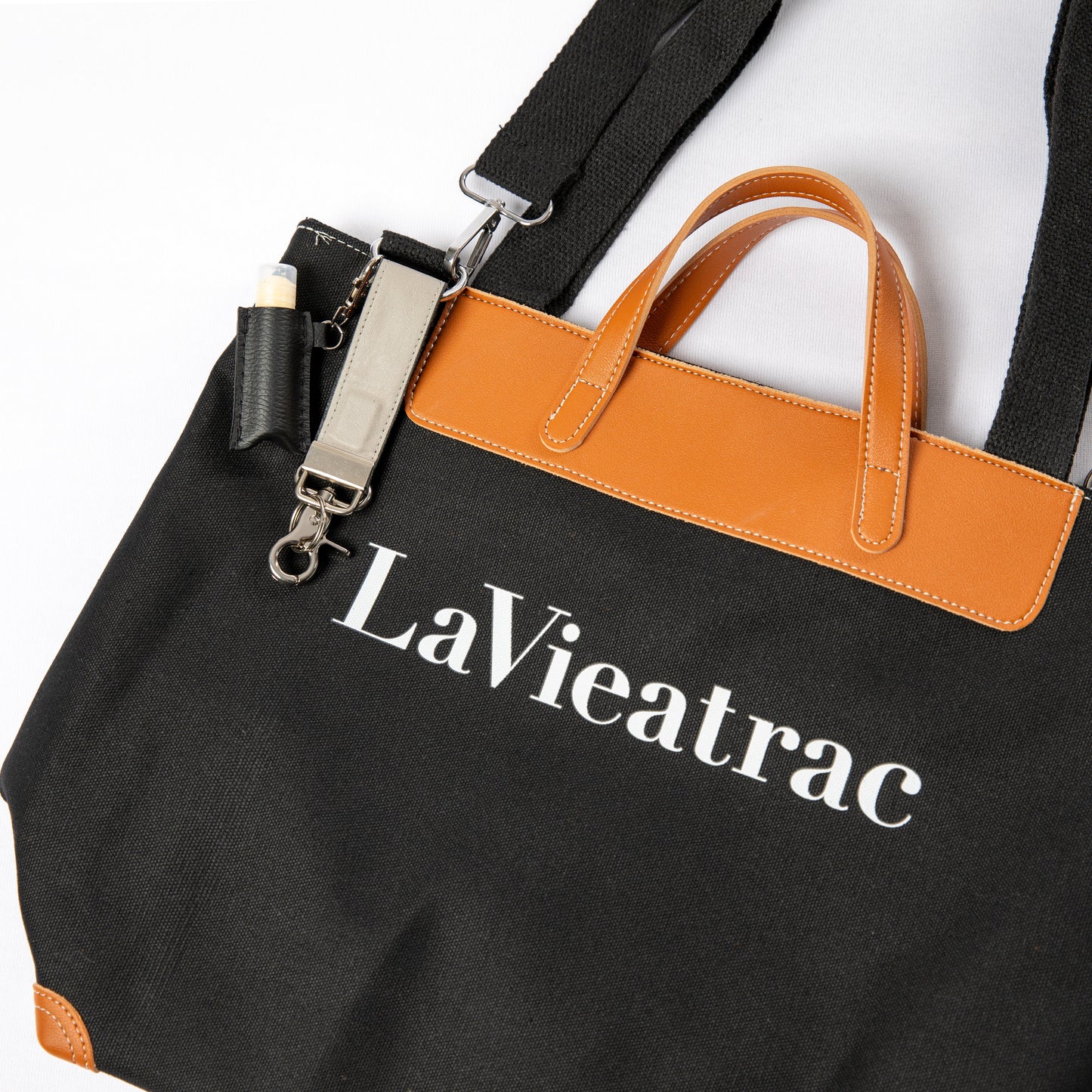 EveryDay Tote Set With Magnetic Keychain Bracelet & Lip Balm Holder