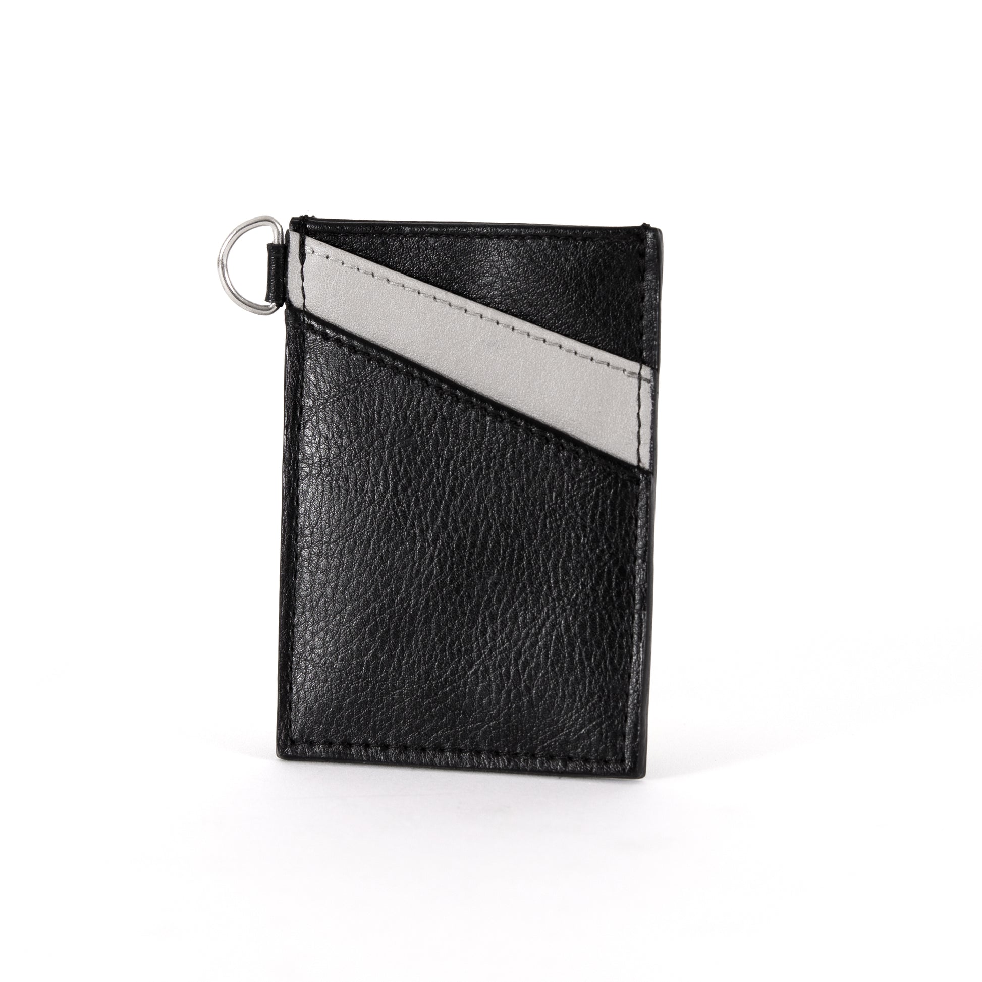 Black & Gray Slim Card Holder wallet  for Women and Men